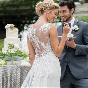 Brand New Justin Alexander 3976 Wedding Dress